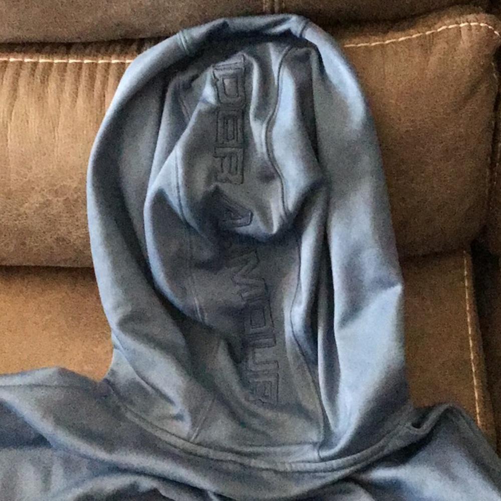 EUC Under Armour blue hoodies - Picture 3 of 4